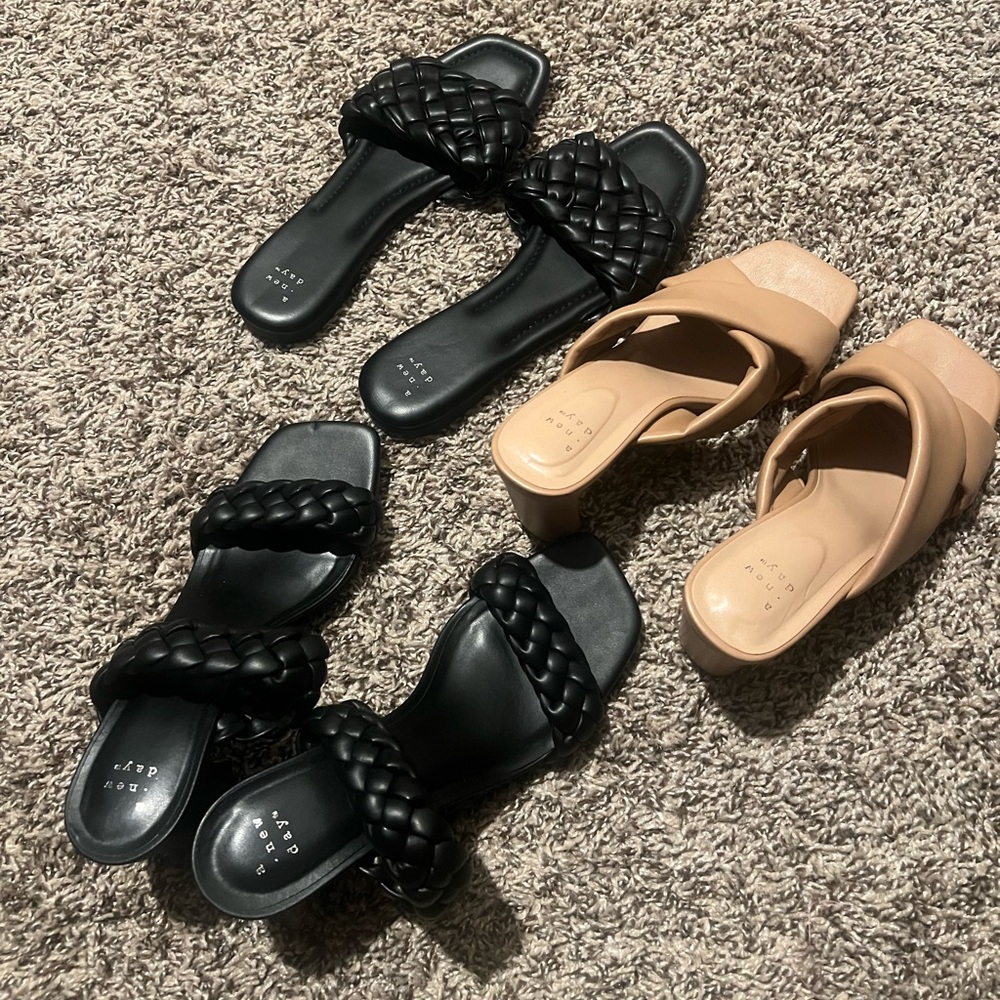 Bundle of 3 A New Day shoes